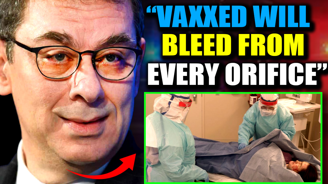 Pfizer Insider Reveals Vaccinated People Will Soon Start Bleeding From Every Orifice