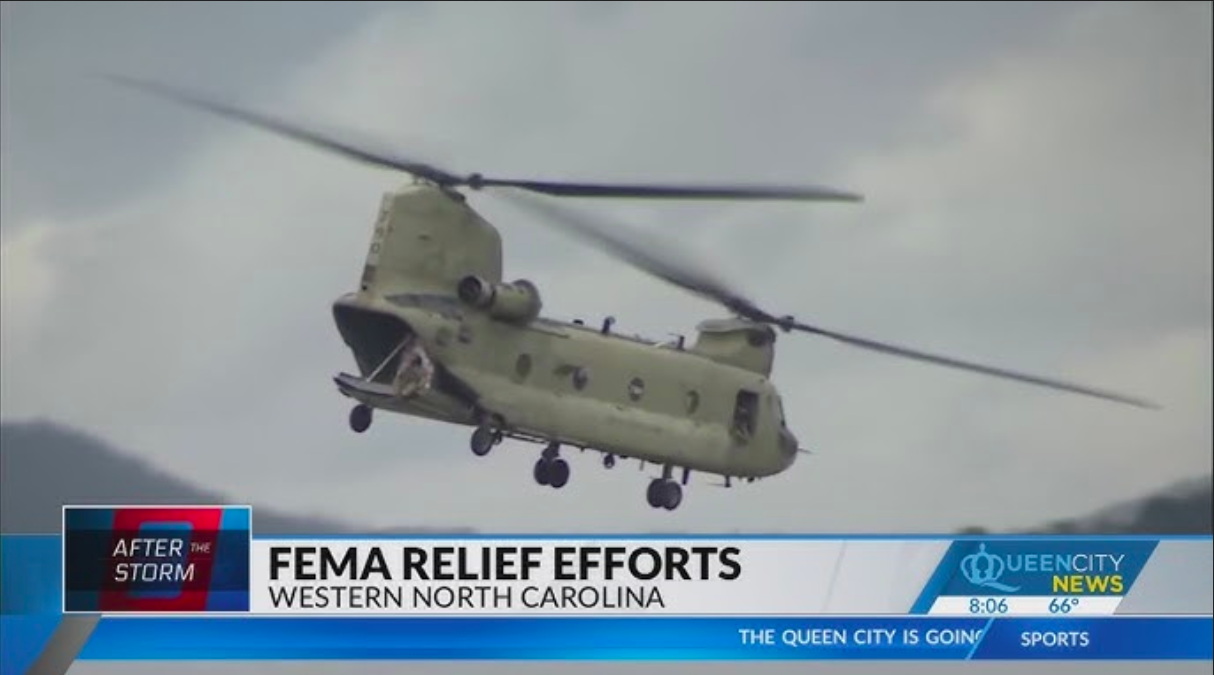 FEMA Helicopters Block Greenville Airport Runway, Banning Aid Deliveries to Desperate Locals