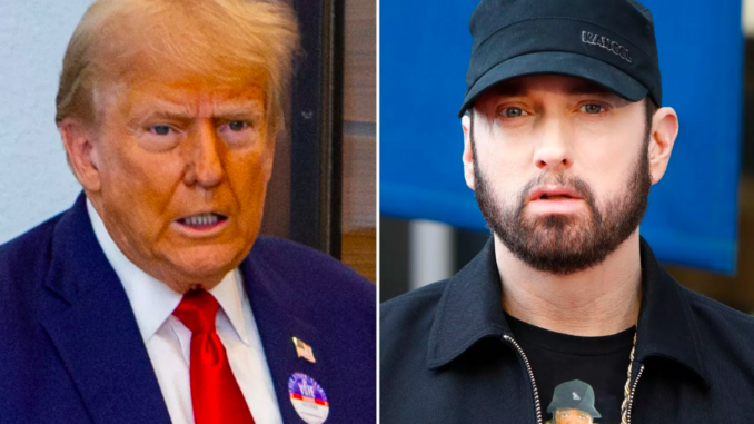 Eminem Vows to Leave the US if Trump Is Re-elected: ‘He Makes My Blood Boil’