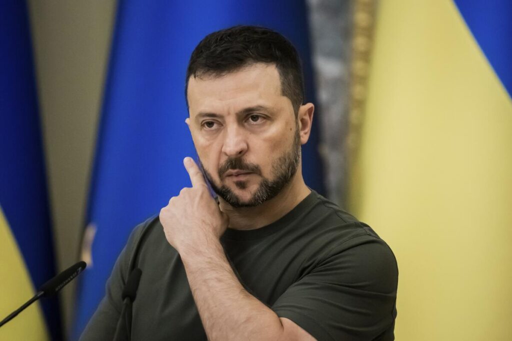Ukraine's Zelensky