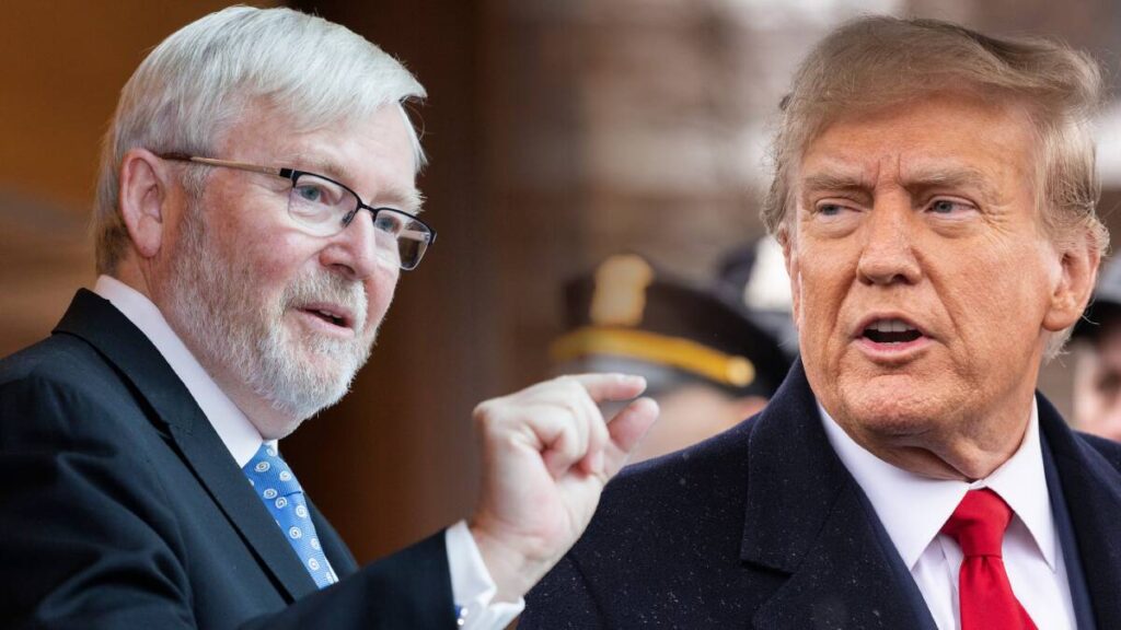 Kevin Rudd Donald Trump