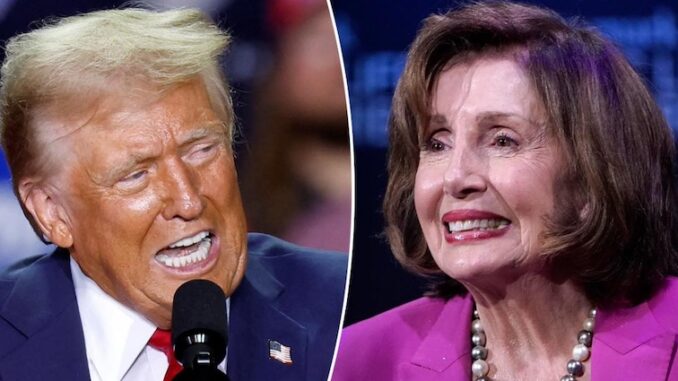 Trump Calls Nancy Pelosi ‘An Evil, Sick, Crazy Bitch’