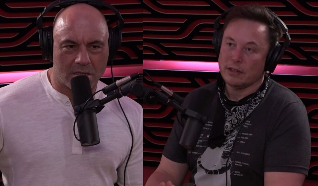 Rogan and Musk discuss Diddy list involving Kamala friends.