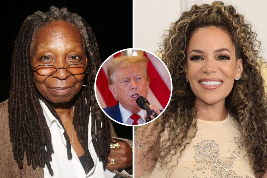 The View hosts and Trump