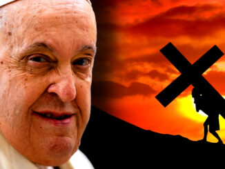 During what many have described as an openly occult ceremony—one that allegedly involved opening a "portal of darkness"—the Pope declared that if Jesus were to return, he hopes He would be "killed by Jews" again.