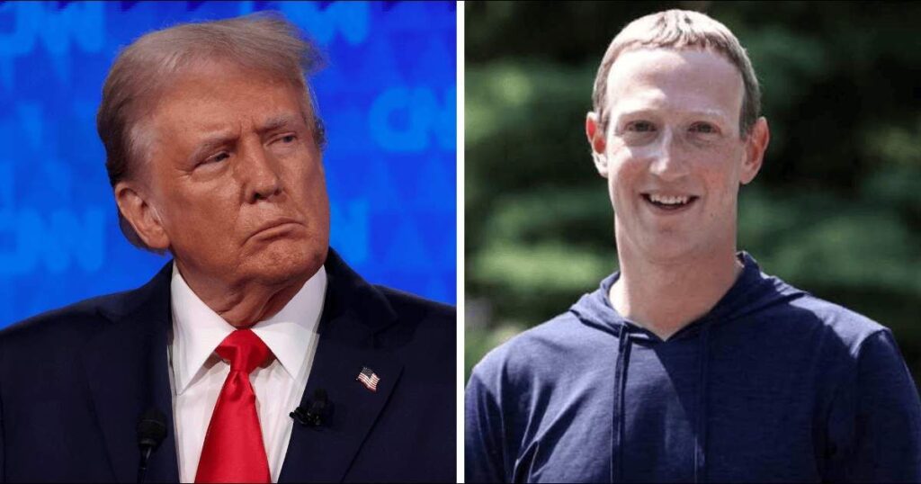 Trump Zuckerberg