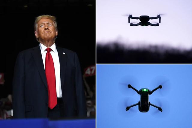 Trump Says Biden Admin Is Lying About Mysterious Drone Sightings