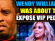 Wendy Williams was on the brink of exposing the entertainment industry's darkest secret—the chilling interplay of pedophilia and power—when she suddenly vanished from the public eye.