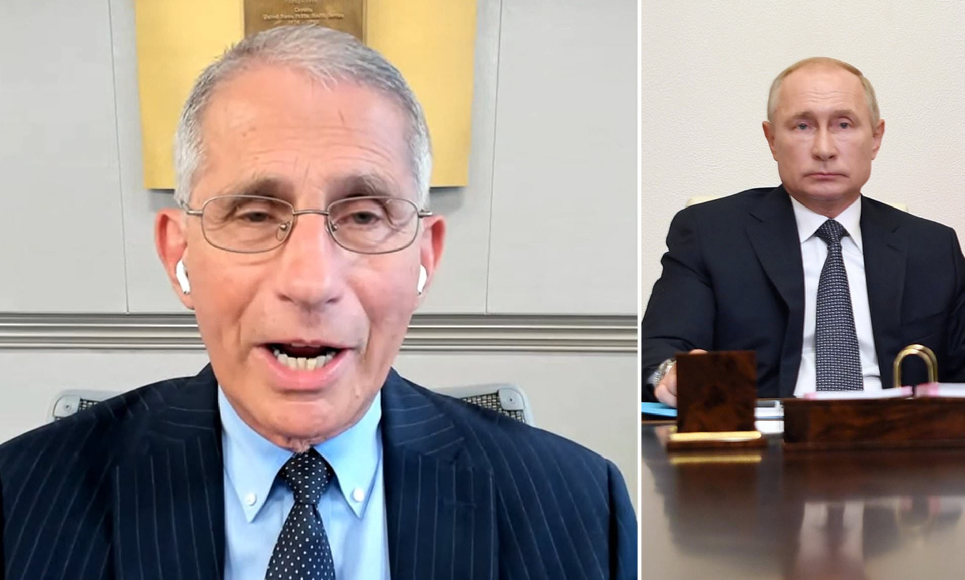 Putin ‘Demanding Fauci Extradition’ for ‘Crimes Against Humanity’ as Part of Ukraine Peace Deal