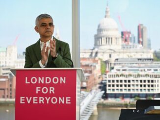 London Mayor Sadiq Khan