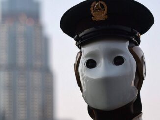 British government unveil AI police officers with power of arrest for people who commit thought crimes.