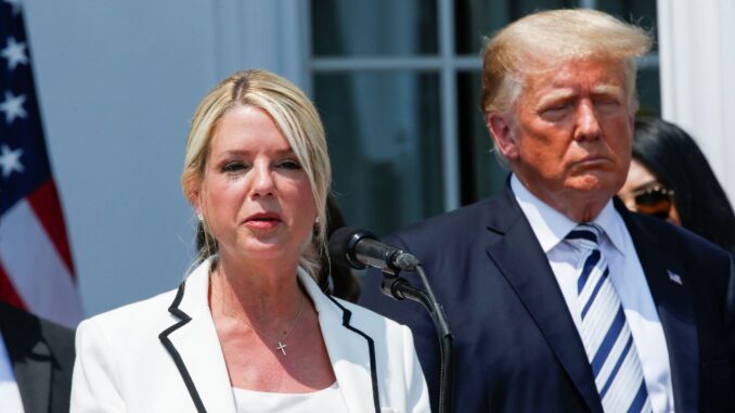 AG Bondi and Trump