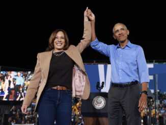 Obama and Kamala Harris