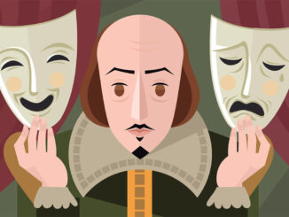 shakespeare comedy and tragedy masks