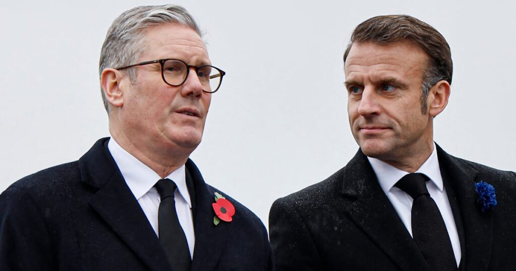 STARMER AND MACRON