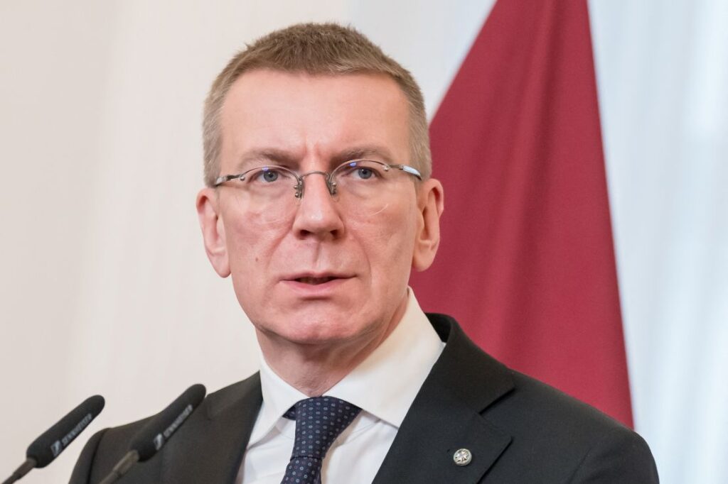 Latvian president
