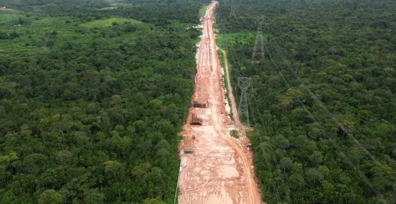 Climate Elite Bulldozing Protected Amazon Rainforest for 4-Lane Highway to Global Warming Summit