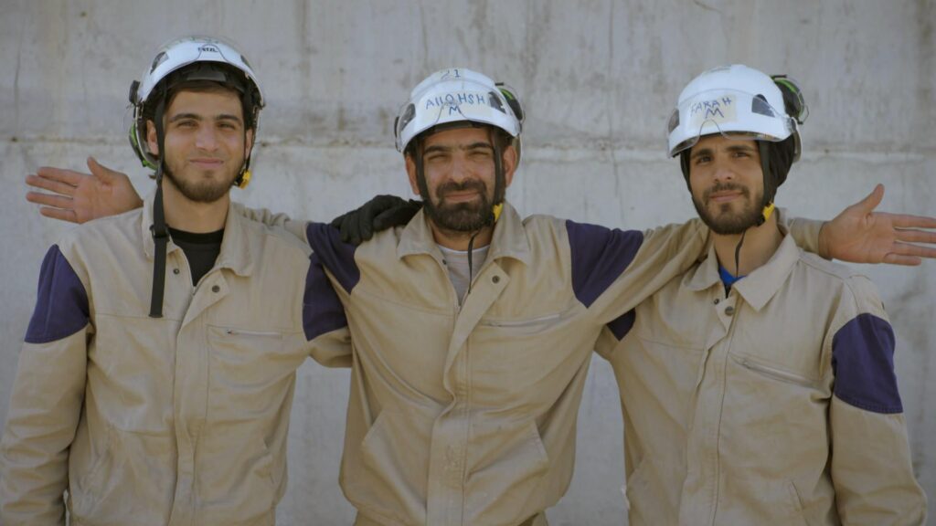 White helmets