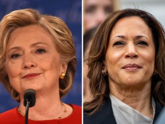 Clinton and Harris