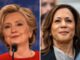 Clinton and Harris