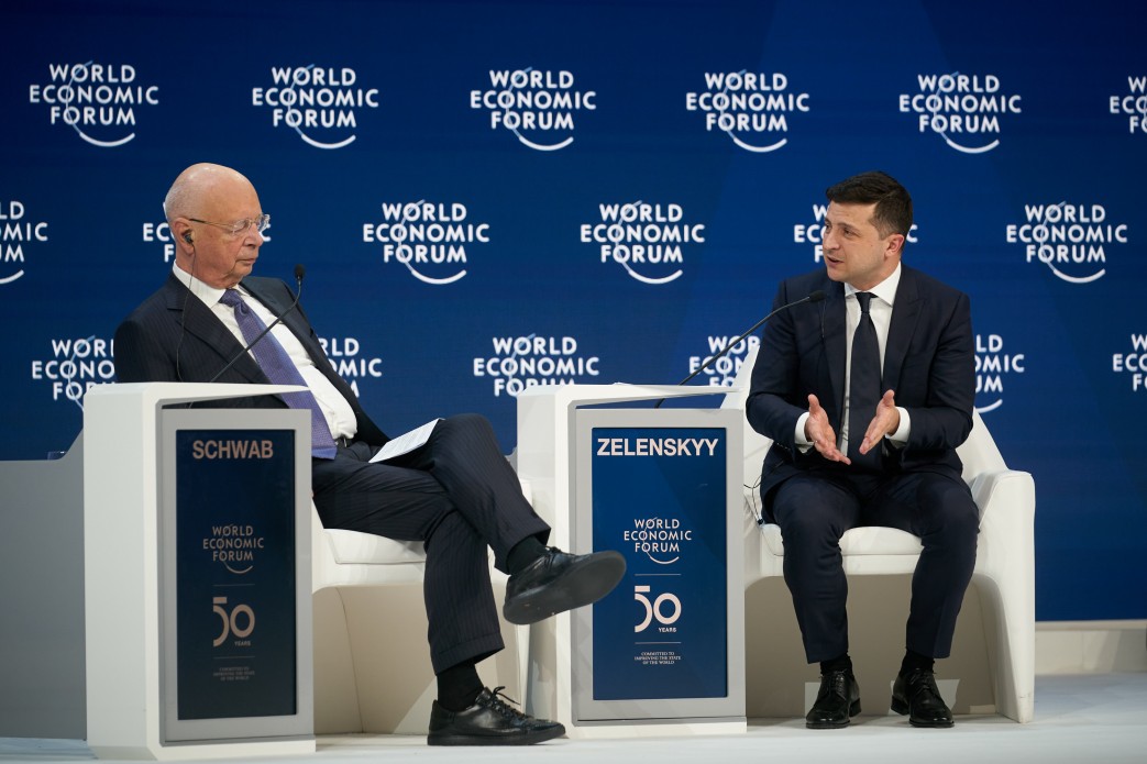 Klaus Schwab Calls President Zelensky A Hero