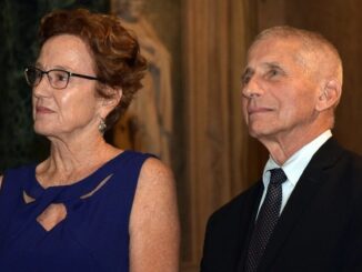 Dr Fauci and his wife Dr Grady