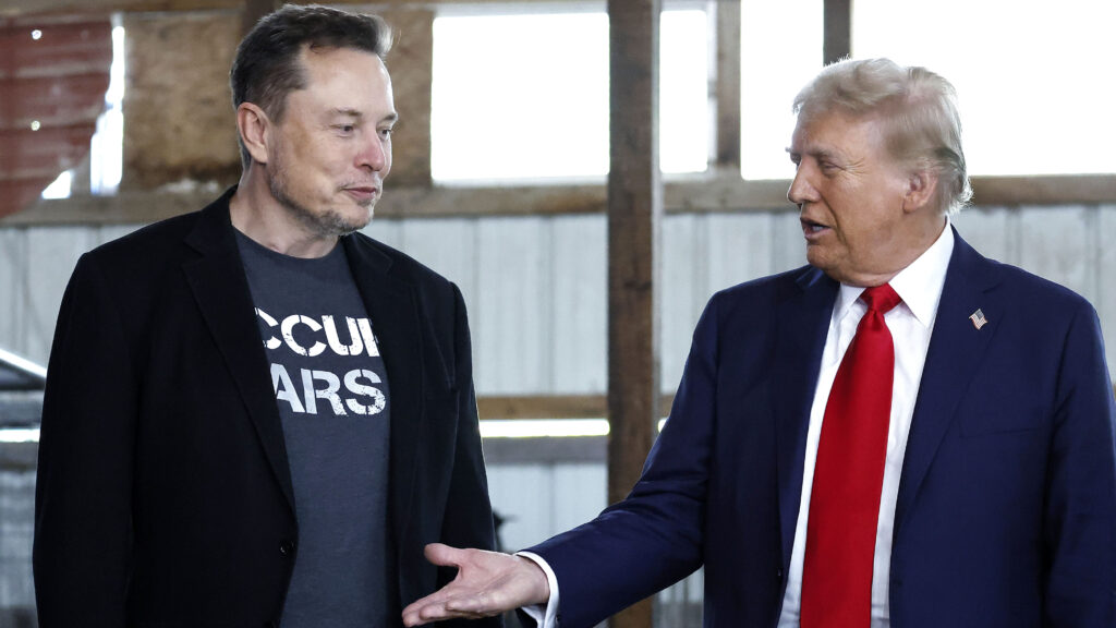 Musk and Trump