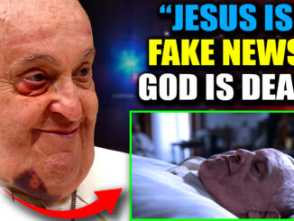 Gasping for breath on his deathbed, on the holiest day in the Christian calendar, Pope Francis descended even further into the Luciferian abyss.