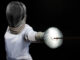 female fencer