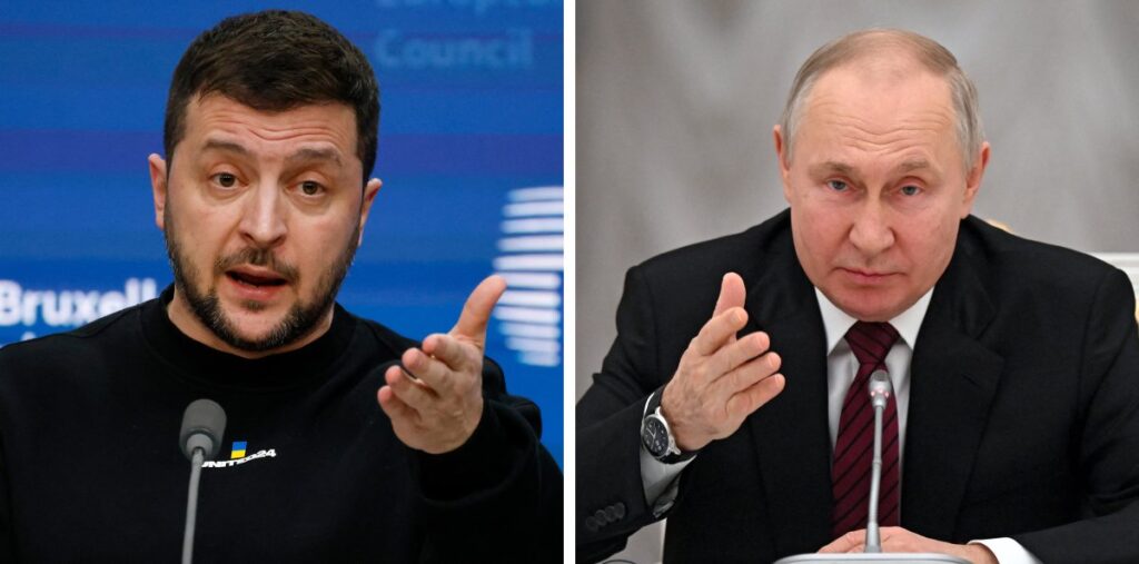 Ukraine and Russian leaders