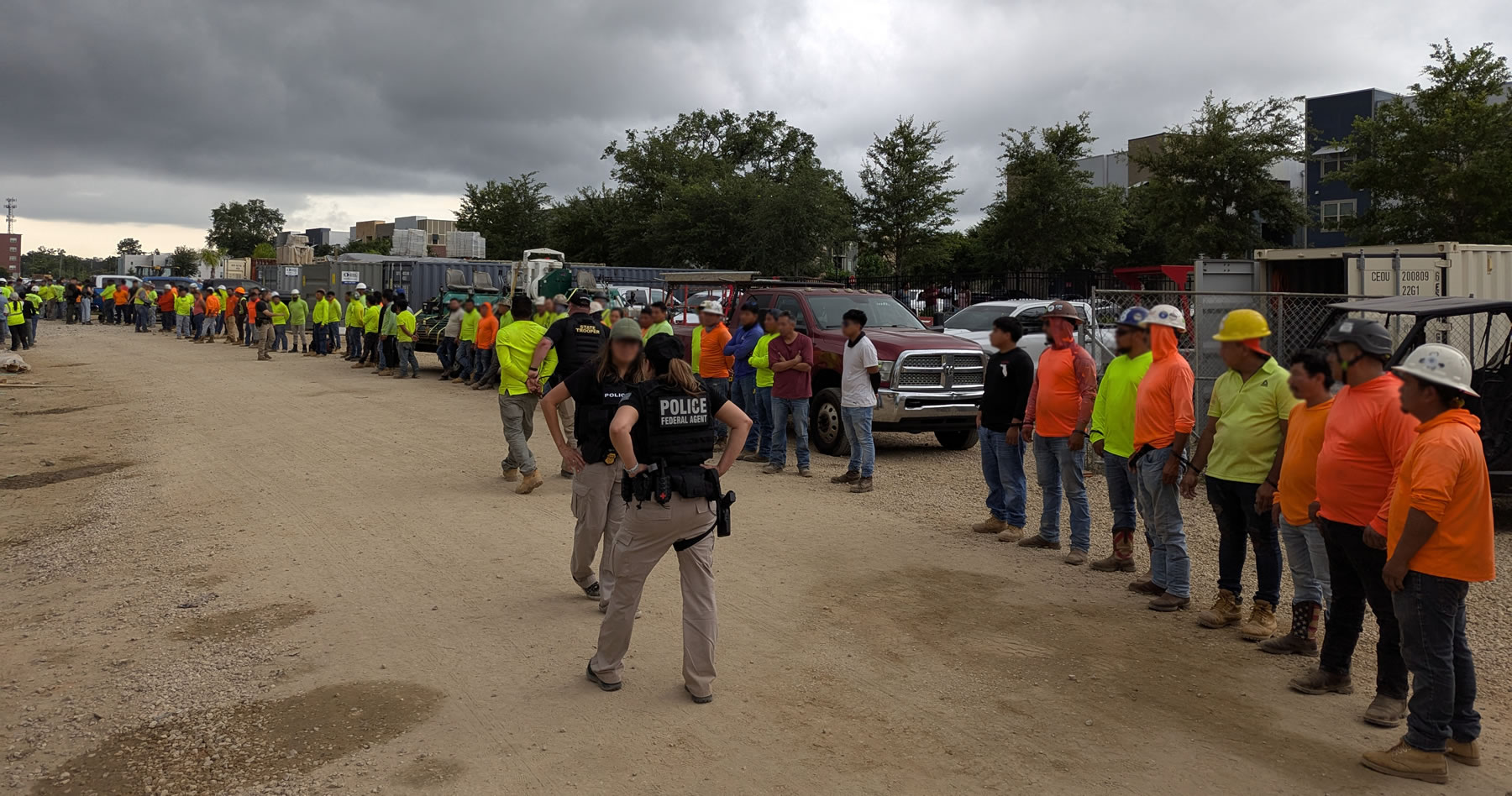 Over 100 Illegal Aliens Arrested At Construction Site In Florida