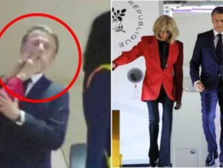 Macron and wife Brigitte