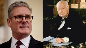 Starmer Churchill Starmer Churchill
