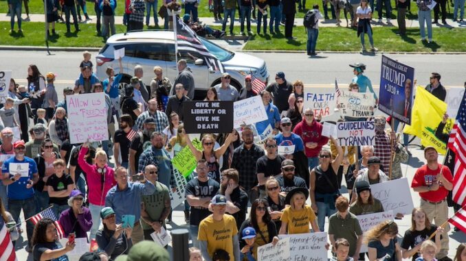 Biden regime branded Covid dissenters 'violent extremists' Biden regime branded Covid dissenters 'violent extremists'