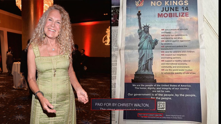 Walmart Heiress Caught Organizing Day of ‘Extreme Violence’ Against Trump’s America