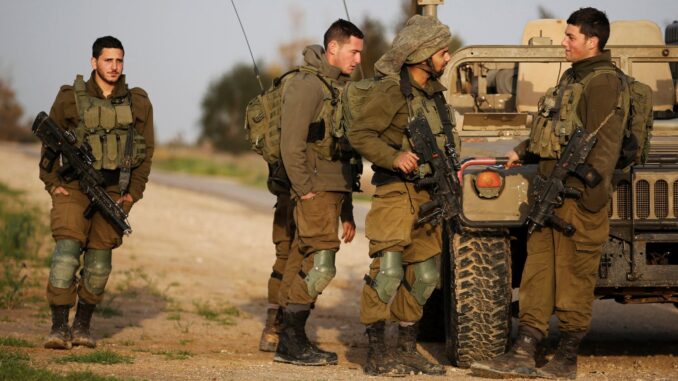 Israeli soldiers