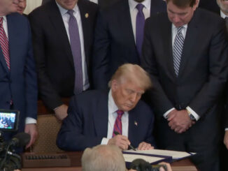 Trump signs crytpto currency law