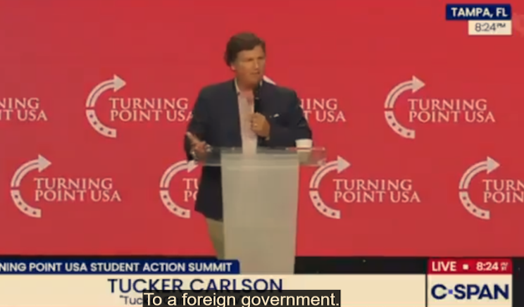 Tucker Carlson: Epstein Was a Mossad Agent “Committing Crimes” on U.S. Soil