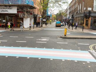 trans pedestrian crossing