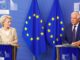 Von der Leyen and Josep Borrell