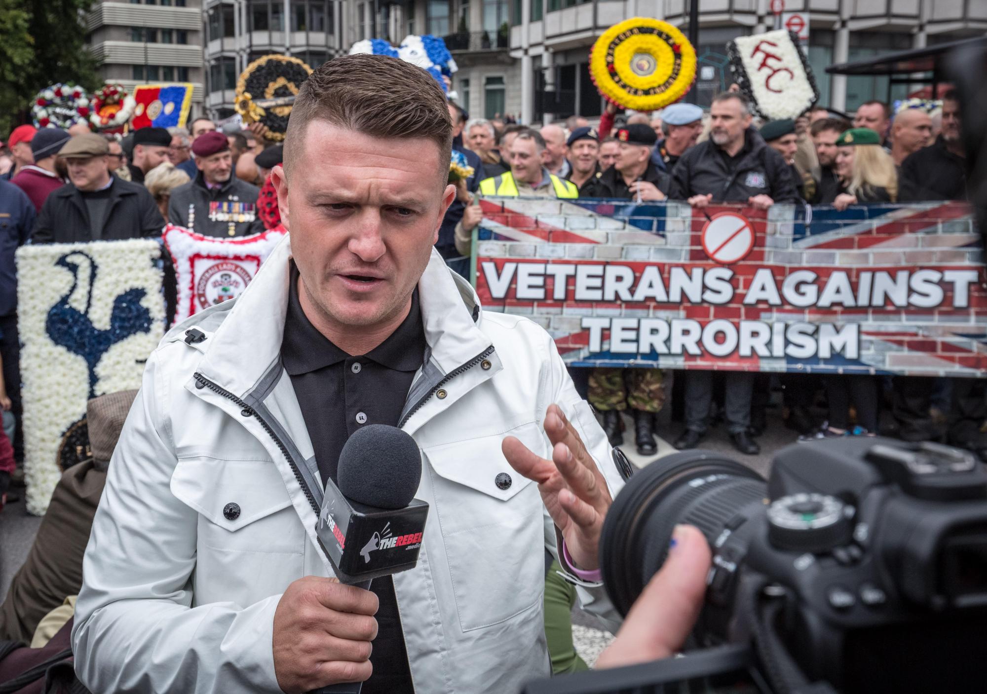 Tommy Robinson Declares ‘The British Public Is Ready For a Revolution’