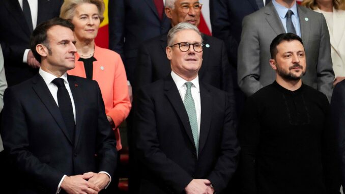 European leaders with Zelesnky