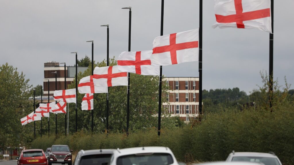 English flags