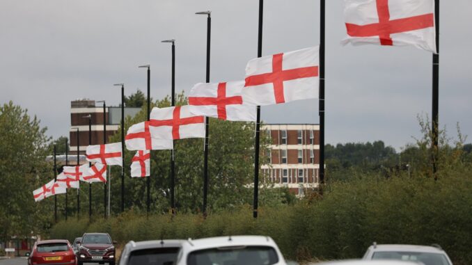 English flags