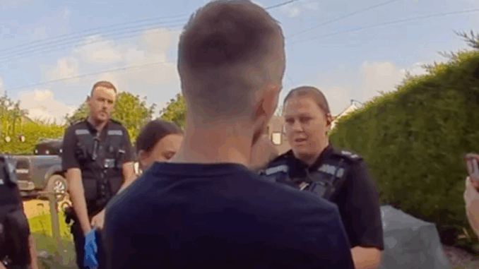 Uk journalist arrested for expressing anti open borders opinions.