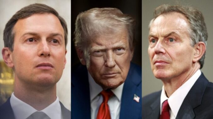 Kushner Trum and Blair