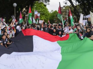 Australia Palestinian flag