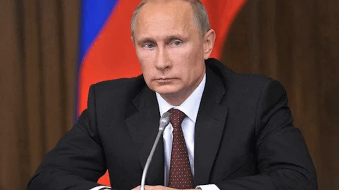 Putin warns UK and Ukraine plotting environmental false flag to blame on Russia.
