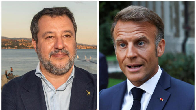 Salvini and Macron