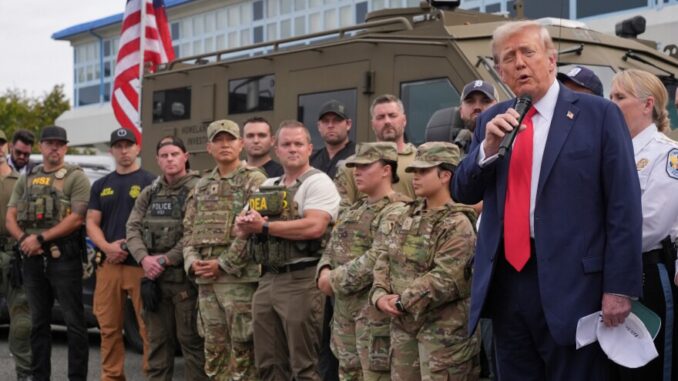 Trump national guard troops